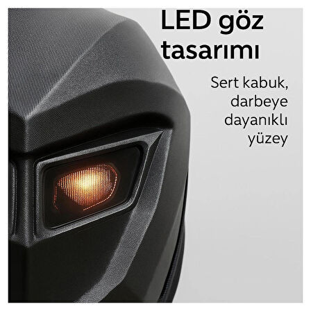 Led Gözlü Motor Sırt Çantası, Ledli Sırt Çantası, Telefon Kontrol / Kask Taşıma Çantası