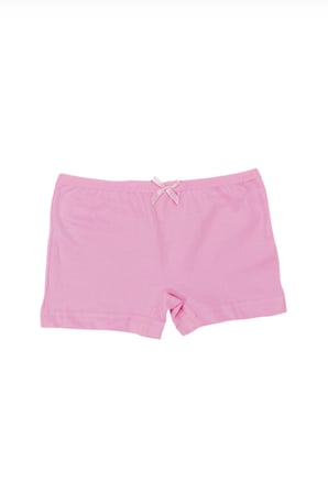 Pembe Likralı Kız Çocuk Boxer 344-11  (12 Adet)