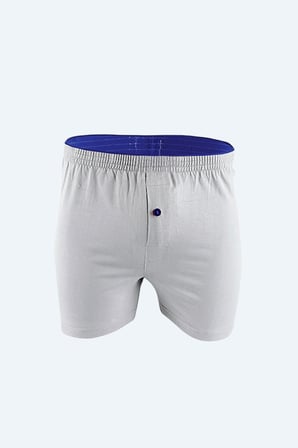 Gri Havlu Bel Erkek Boxer 032  (5 Adet)