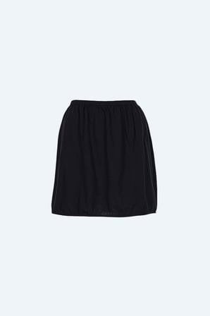 Siyah Penye Mini Jüpon 259   (6 Adet)