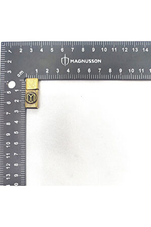 5x10 MM DERİ BİLEKLİK KİLİTİ SEMBOLLÜ MIKNATISLI KİLİT