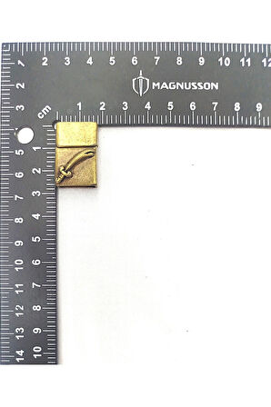 5x15 MM DERİ BİLEKLİK KİLİTİ SEMBOLLÜ MIKNATISLI KİLİT