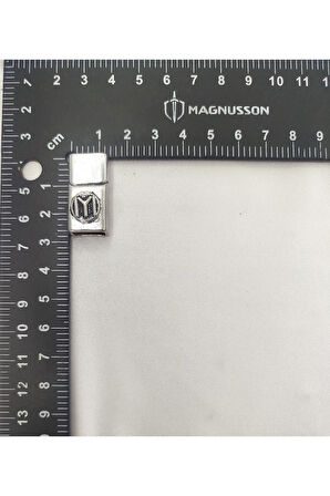 6x12 MM DERİ BİLEKLİK KİLİTİ SEMBOLLÜ MIKNATISLI KİLİT