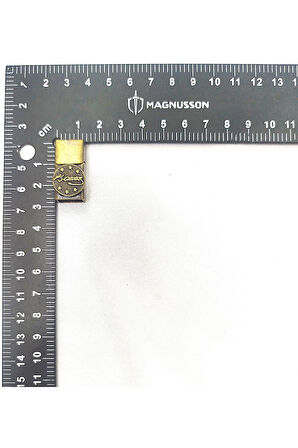 6x12 MM DERİ BİLEKLİK KİLİTİ SEMBOLLÜ MIKNATISLI KİLİT
