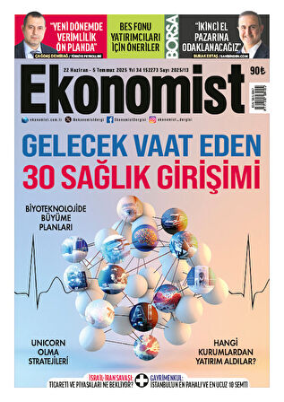 Ekonomist Dergi 22 Haziran - 5 Temmuz 2025