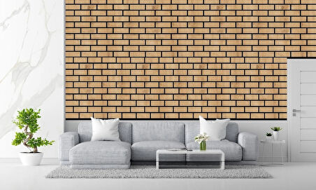 WİNFLEX EKO TUĞLA AKUSTİK AHŞAP PANEL – SAFİR MEŞE