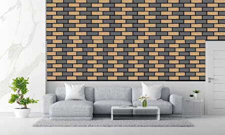 WİNFLEX EKO TUĞLA MİX  AKUSTİK AHŞAP PANEL 