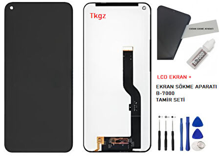 Tcl 10L -H770 Lcd Ekran Dokunmatik Orijinal Kalite + B-7000 + TAMİR SETİ