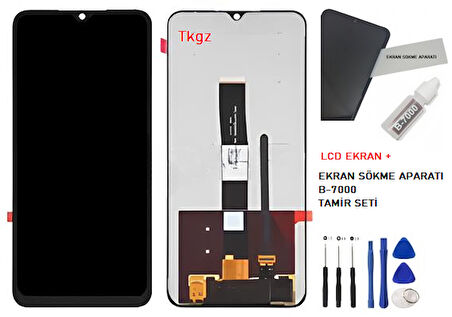 Xiaomi Redmi 9C Lcd Ekran Dokunmatik Orijinal Kalite + B-7000 + TAMİR SETİ