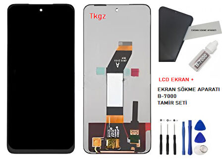 Xiaomi Redmi 10 -2022-  Lcd Ekran Dokunmatik Orijinal Kalite + B-7000 + TAMİR SETİ