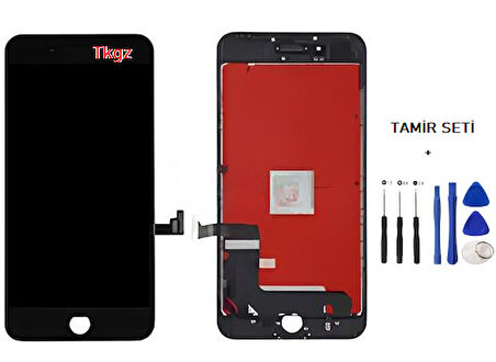 iPhone 7 PLUS Lcd Ekran Dokunmatik Orijinal Kalite (LW MARKA) SİYAH + TAMİR SETİ