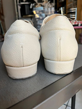 ERKEK ,EKRU, DERİ YENİ RAHAT KALIP 1,5 CM TOPUK TANGO, DANS VE SALON AYAKKABISI