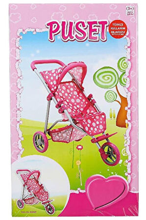 3 Tekerlekli Metal Puset