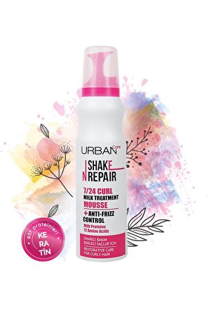 7/24 Shake N Repair Curl Saç Bakım Köpüğü 150ml