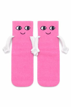 Carnaval Pembe El Ele Tutuşan Çocuk Çorabı