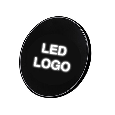 Ethereal Charge: LED Işıklı Kablosuz Şarj Aleti