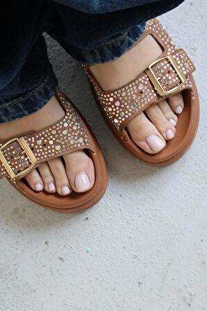 Elena Taşlı Kalın Taban Kadın Terlik