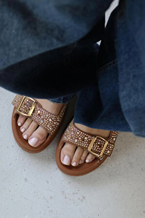 Elena Taşlı Kalın Taban Kadın Terlik