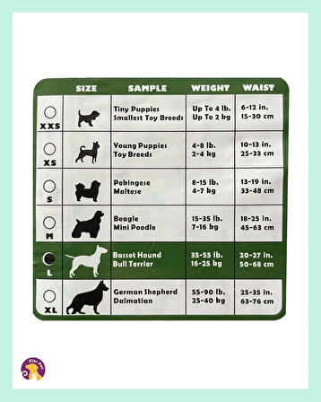 Hushpet Diapers Ultra Emici Köpek Külot Çiş Pedi L Beden 12'li