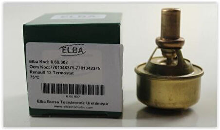 Elba 860002 Renault-12 Termostat (Çentiklı) 75 770134068