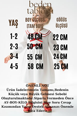 Kız Bebek Elbise Kız Çocuk Elbise Doğum Günü Parti Düğün Elbise Uzun Kollu Astarlı Elbise