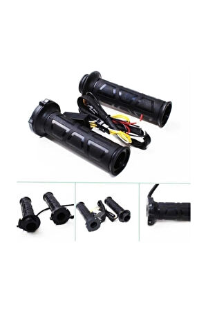 Universal Motorsiklet Elcik Isıtma Takımı 4 Kademeli
