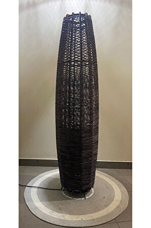 Bohem,Ahşap,Rustik,Modern,Doğal El Yapımı Lambader 125*32