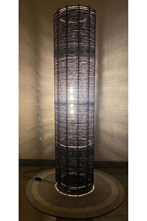 Bohem,Ahşap,Rustik,Modern,Doğal El Yapımı Lambader 135*32