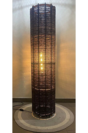 Bohem,Ahşap,Rustik,Modern,Doğal El Yapımı Lambader 135*32