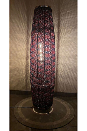 Bohem,Ahşap,Rustik,Modern,Doğal El Yapımı Lambader 125*32