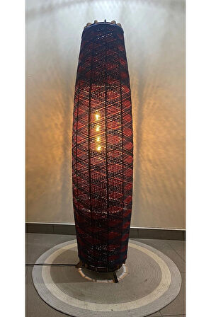 Bohem,Ahşap,Rustik,Modern,Doğal El Yapımı Lambader 125*32