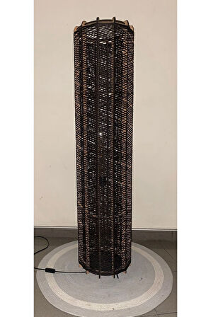 Bohem,Ahşap,Rustik,Modern,Doğal El Yapımı Lambader 135*32