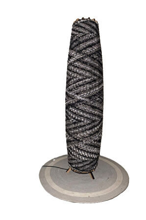 Bohem,Ahşap,Modern,Rustik,Doğal El Yapımı Lambader 125*32