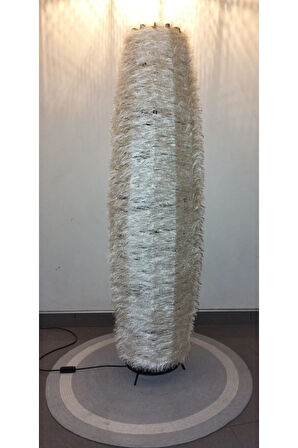 Bohem,Ahşap,Doğal El Yapımı Lambader 125*32