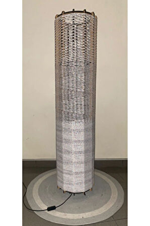 Bohem,Ahşap,Modern,Rustik,İskandinav,Doğal El Yapımı Lambader 135*32