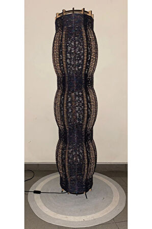 Bohem,Ahşap,Rustik,Modern,Doğal El YApımı Lambader 135*32