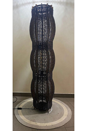 Bohem,Ahşap,Rustik,Modern,Doğal El YApımı Lambader 135*32