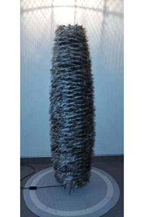 Bohem,Ahşap,Doğal El Yapımı Lambader 125*32