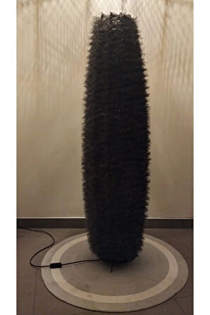 Bohem,Ahşap,Doğal El Yapımı Lambader 125*32