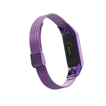 Lüx Xiaomi Uyumlu Mi Band 3 Akıllı Saat Çelik Toka Kayış Kordon-(5775)