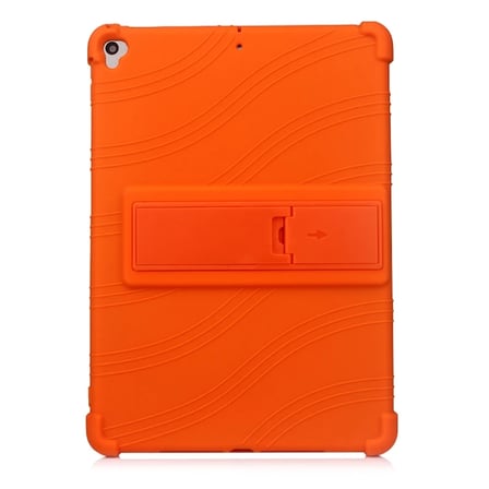 İPad 7 10.2 inch- İPad Air 3 10.5 inch Kılıf Standlı Darbe Emici Silikon Kılı