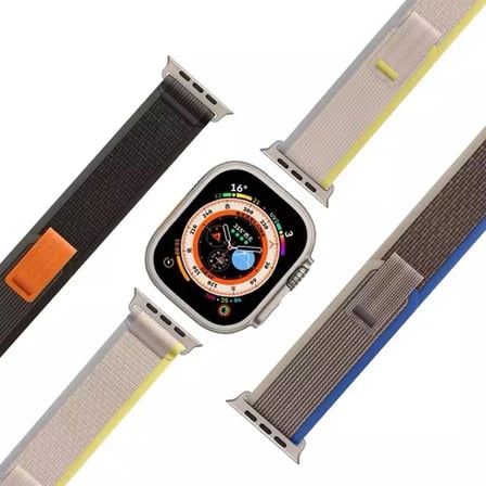 Ally Apple Uyumlu Watch 7-8 41mm 6-5-4 40mm Field Loop Kayış Kordon 3-2-1 38mm-(5775)