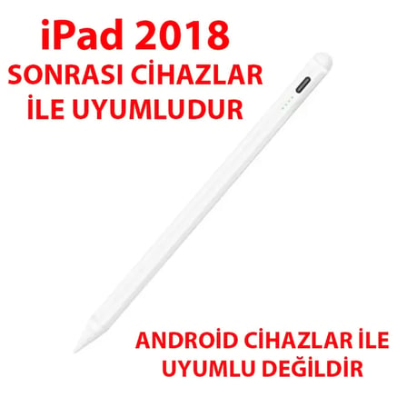 Ally K-2259 Apple iPad 2018 sonrası içinTablet Dokunmatik Kalem-(5775)