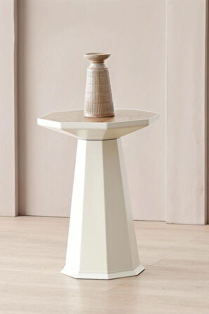 Elegance Sehpa,Tekli Sehpa,Yan Sehpa,Zigon Sehpa - Aytaşı & Ud Renk Tabla