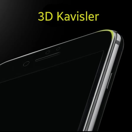 KUULAA İPhone 6S-6 Plus 3d Full Privacy Gizlilik Kırılmaz Cam Ekran Koruyucu-(5775)