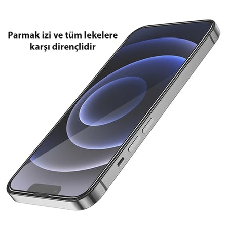 GOR iPhone 13 Mini 5.4 9D Hardening Tempered Full Cam Ekran Koruyucu-(5775)