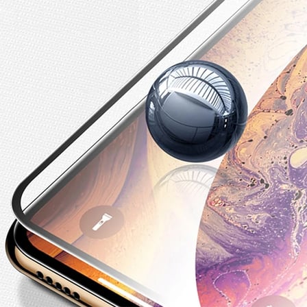 iPhone 12 mini 5.4 3D Full High Aluminum Tempered Cam Ekran Koruyucu-(5775)