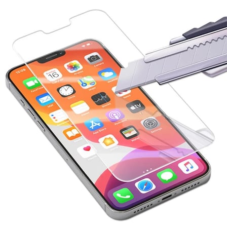 ALLY İPhone 12 Mini 5.4 Matte HD Tempered Cam Ekran Koruyucu-(5775)