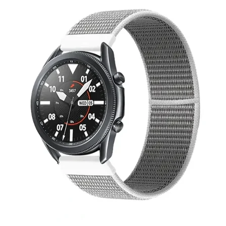 ALLY 20MM Huawei Watch Galaxy Watch Classic Kayış Kordon Nylon Loop-(5775)