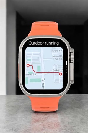 Akıllı Saat GPS Sağlık Ve Uyku Takibi Arama Cevaplayan Bluetooth Bağlantılı